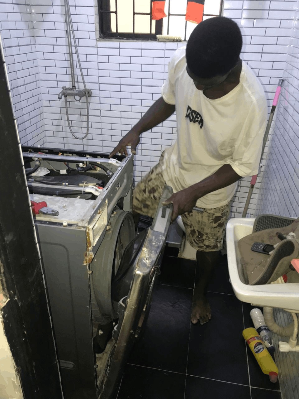Washing Machine repair evidence 1
