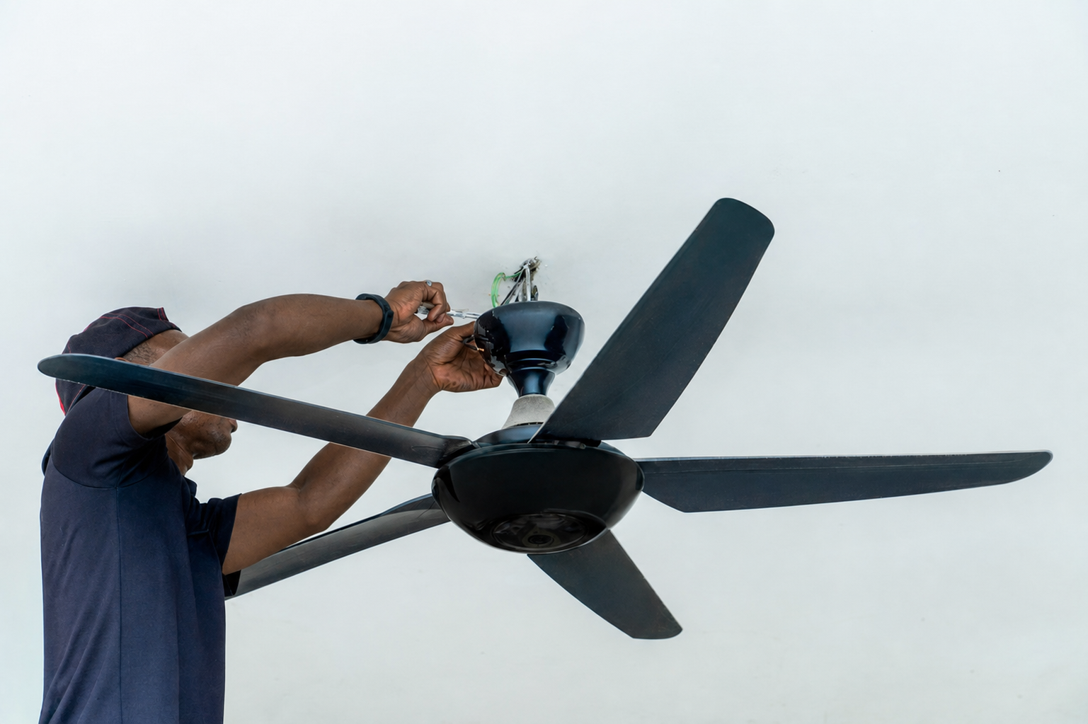 Ceiling Fan repair evidence 1